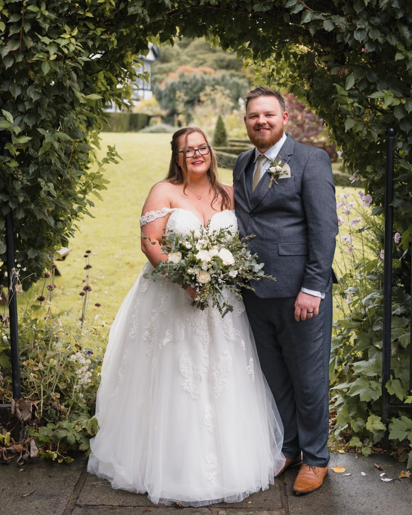 Wedding day photoshoot.